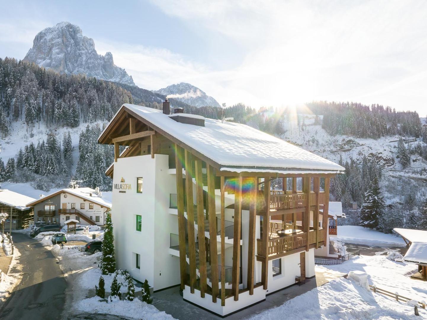 Apartments Villa Sofia Santa Cristina Val Gardena Esterno foto